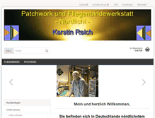 Tablet Screenshot of patchandfly.de